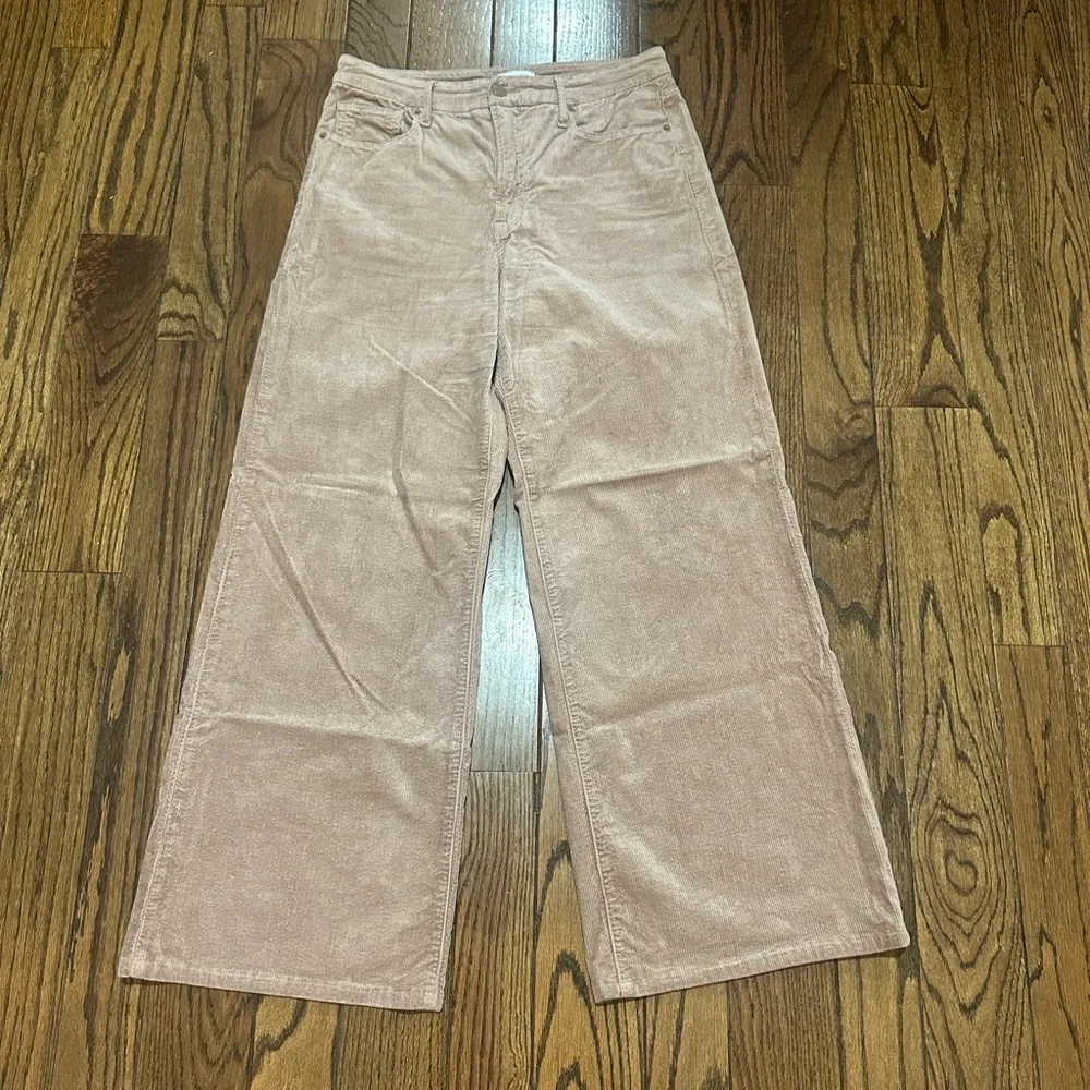 Good American brown wide leg corduroy pants- Size 10 - Picture 2 of 4